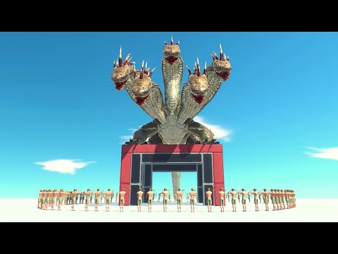 100 Archers Vs Every Giant Unit ARBS |Animal Revolt Battle Simulator