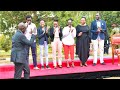 SEE WHAT RUTO DID TO HIS CHILDREN AS HE ARRIVED TO ADDRESS KENYANS AFTER THE SUPREME JUDGEMENT