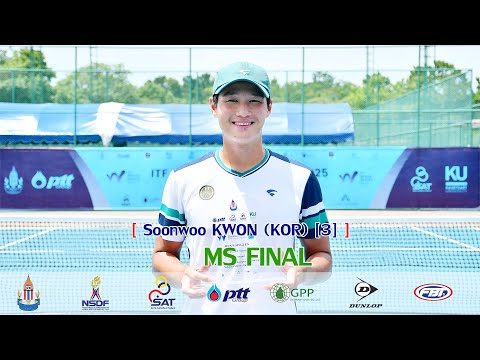 ITF World Tennis Tour 2025  MS Final – Soonwoo KWON KOR 3 vs  Kaichi UCHIDA JPN 4