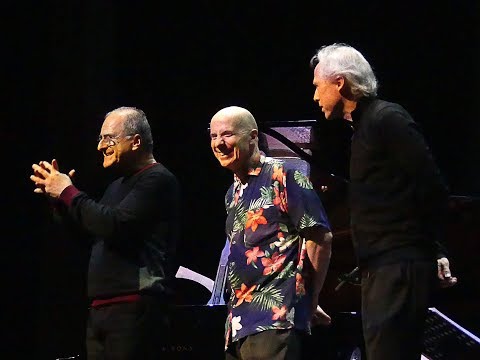 Enrico Pieranunzi, Marc Johnson, Joey Baron: Reunion Concert 11 Dicembre 2019