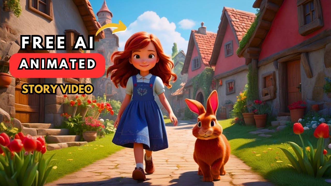 How To Make 3D Cartoon Animated Story Videos With AI for FREE (Complete Tutorial)