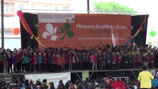 preview picture of video 'Cançó de l'AE Cardenal LLuc, AEIG Alí Bei i AEIG Movi de Tous  - Trobada de la cançó'