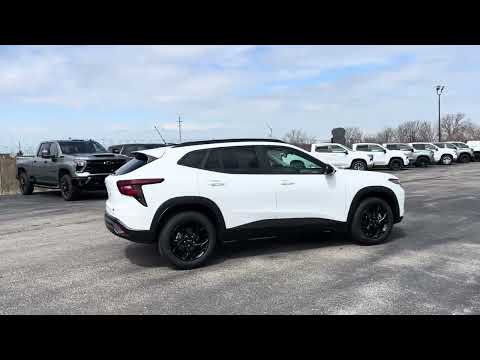 2026 Chevrolet Trax FWD 4dr LT in White for sale at Lally Chevrolet Ltd. in Tilbury, ON