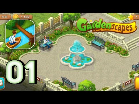 Gardenscapes | Story gameplay | Part 1 (android_ios) Techzdude