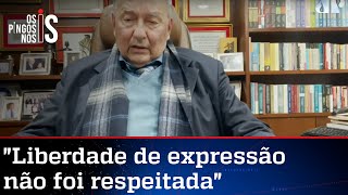 EXCLUSIVO – Ives Gandra: ‘Decisão de Moraes sobre Jefferson é censura prévia’