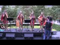 Audience dances with Inca Son from Peru