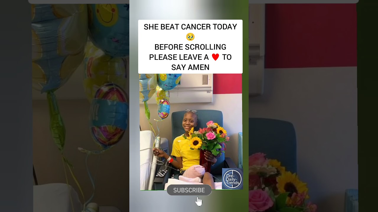 SHE BEAT CANCER ❤️Don’t scroll without a ❤️A true warrior. A real miracle.#CancerSurvivor #Hope