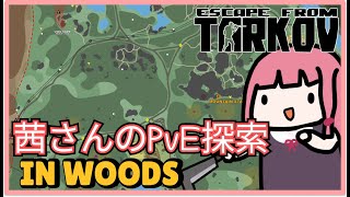 【ボイスロイド実況】茜さんがWOODSを走る、オヌヌメ漁りスポットの紹介もする。【Escape from Tarkov PvE】
