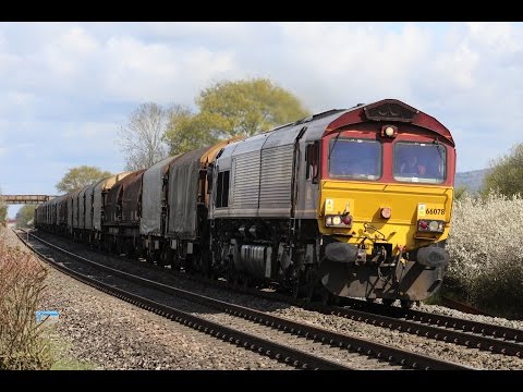 Class 66 078 - Round Oak to Margam at Tredington Crossing - 30/04/2016