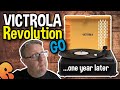 Victrola Revolution Go Portable Turntable - One Year Later!