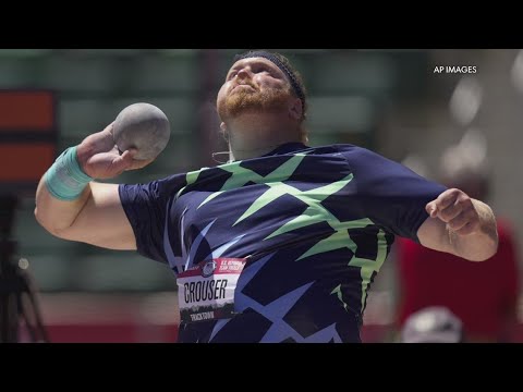 Ryan Crouser shatters shot put world record at U.S. Olympic Trials
