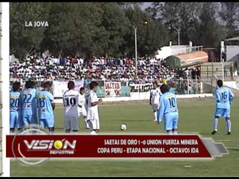 SAETAS DE ORO 1 - 0 UFMIN COPA PERU ETAPA NACIONAL - Visión Deportiva 2013 Pueblo TV Canal 39