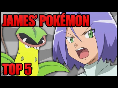 Top 5 Pokémon Owned by James (Team Rocket) in the Anime (Ace Trainer Liam)