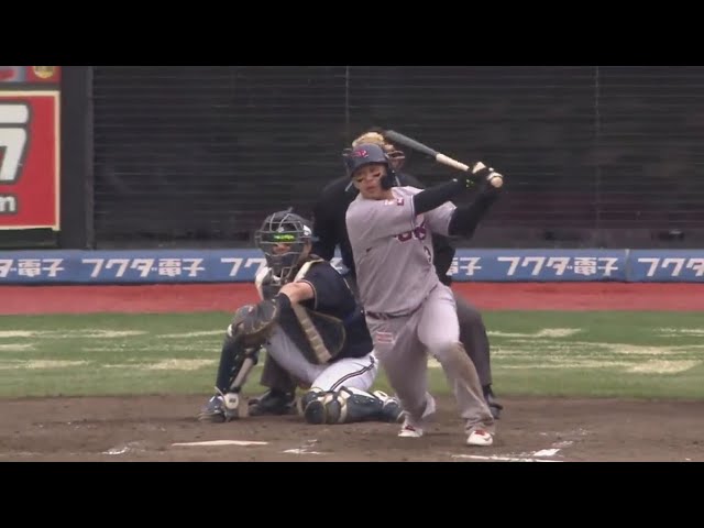 【4回裏】イーグルス・浅村 2点タイムリーで相手を突き放す!! 2019/4/21 E-B