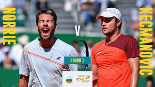 Cam Norrie vs Miomir Kecmanovic Highlights | Rolex Monte-Carlo Masters 2026