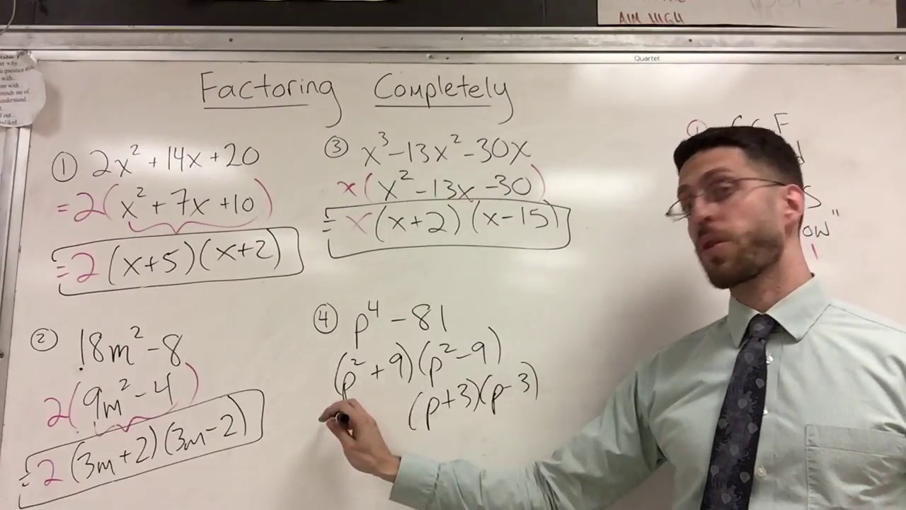 How to Factor Completely