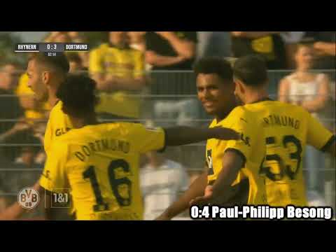 Westfalia Rhynern - BVB | 1. Testspiel der Saison 2023/24 0-7 | Alle Tore |