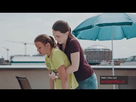 Erste-Hilfe-Tipps: Schwere Verlegung der Atemwege