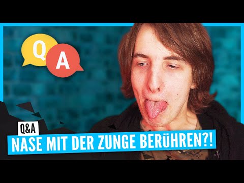 NASE mit der ZUNGE BERÜHREN?! 👅 | Q&A 💬❓