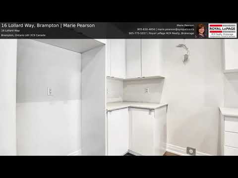 16 Lollard Way, Brampton | Marie Pearson