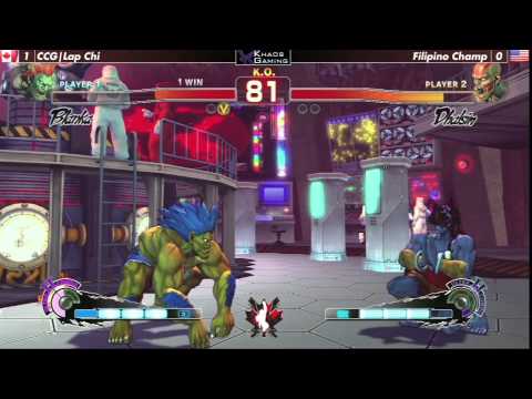 CC2014 USF4 Top 16 L2 - CCG Lap Chi (BLA) vs Filipino Champ (SIM)