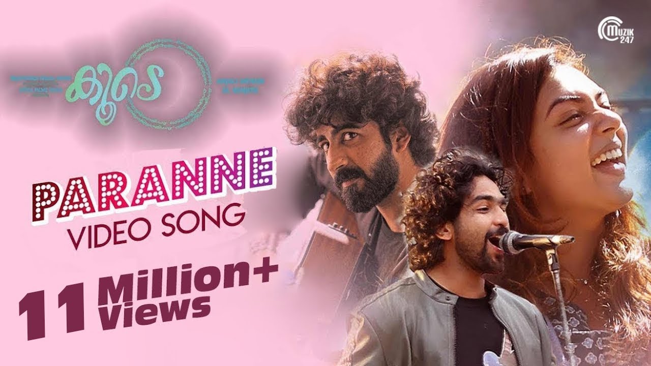 Paranne Lyrics | Koode | Nazriya Nazim | Benny Dayal | Raghu Dixit