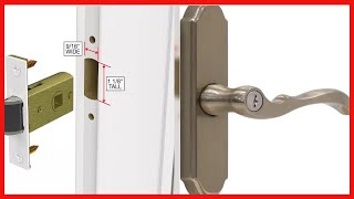 Larson Certified Storm Door M2 Mortise Handle Set (Brushed Nickel)