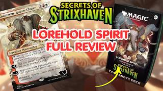 MTG Secrets of Strixhaven | Lorehold Spirit Commander Deck | Full Review & New Card Breakdown