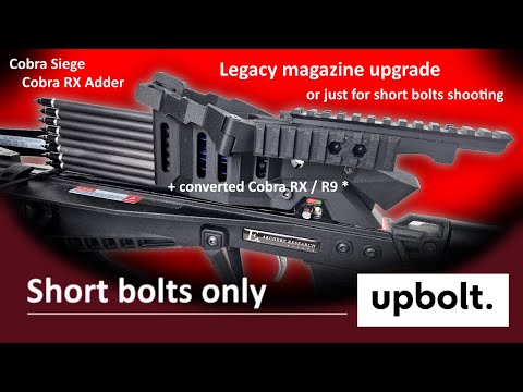 UPBOLT V2 magazine (Rear part only - for 7.5"short bolts) - for Cobra Siege, Cobra RX Adder, RX/R9*