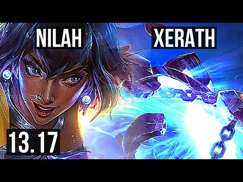 NILAH & Karma vs XERATH & Nami (ADC) | 5/0/3, 300+ games | NA Challenger | 13.17