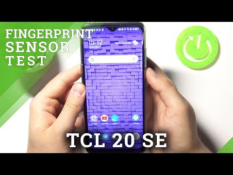 How to Test Fingerprint Sensor in TCL 20 SE - How Fast Fingerprint Works on TCL?