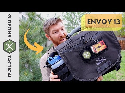 Organization To Blow Your Mind! Vanquest Envoy 13 Messenger Bag