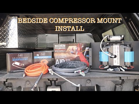 ARB Twin On-Board Air Compressor | Expedition Essentials Tacoma Bedside Compressor Mount