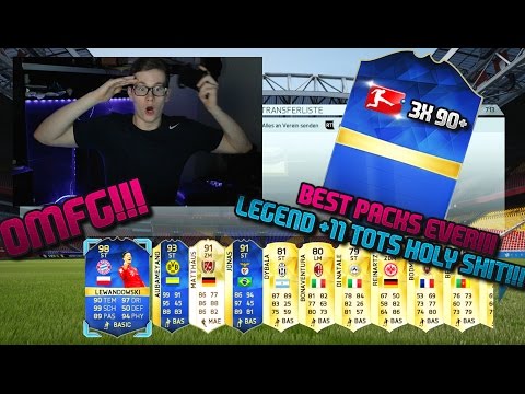 FIFA 16: PACK OPENING (DEUTSCH) - FIFA 16: ULTIMATE TEAM - BEST PACKS OF MY LIFE! 10+ TOTS & LEGEND!