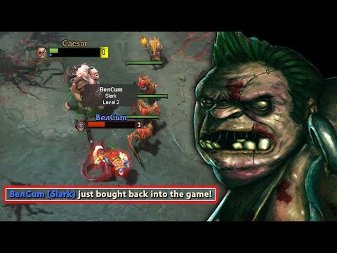 This HOOK give slark 4x Reports!! -- WTF Tilting Slark 2Mins RAGE BUYBACK!!