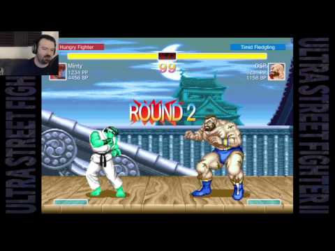 Ultra Street Fighter 2 Pro Controller Online MP pt42 - Minty Ryu!