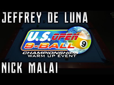 2017 US Open Warm Up Event: Jeffrey De Luna vs  Nick Malai