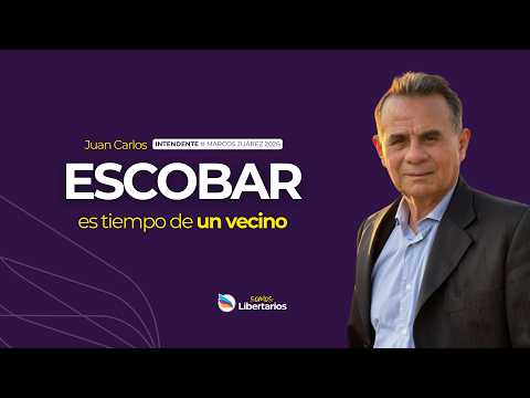 Juan Carlos #Escobar 🟣 Un vecino más de Marcos Juárez #PartidoLibertario