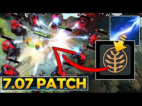 Dota 2 - 7.07 Patch - IO (Wisp) + Medusa New Talents IMBA COMBO