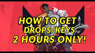 Valorant Key (2 Hours)! How Valorant Twitch Drops Work! 24/7 Drops Enabled Update!