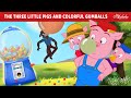 Three Little Pigs And Colorful Gumballs Bedtime Stories For Kids In English Fairy Tales