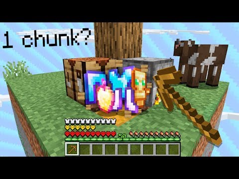 Minecraft UHC but you only get 1 chunk...