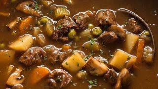 Melt-in-your-mouth Beef and Vegetable Soup