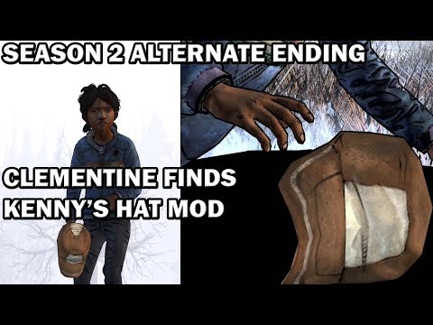 TWD Season 2 Alternate Ending [Clementine Finds Kenny's Hat Mod]