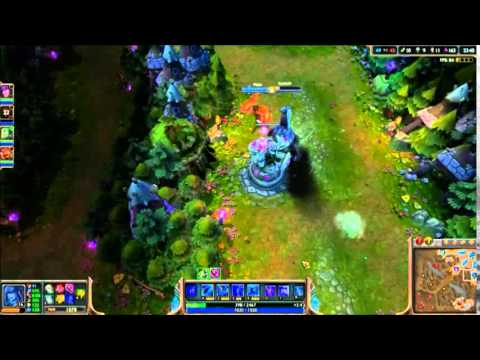 Coward Lissandra vs Ezreal/Sion/Leblanc URF escape !