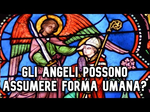 Gli angeli possono assumere forma umana?