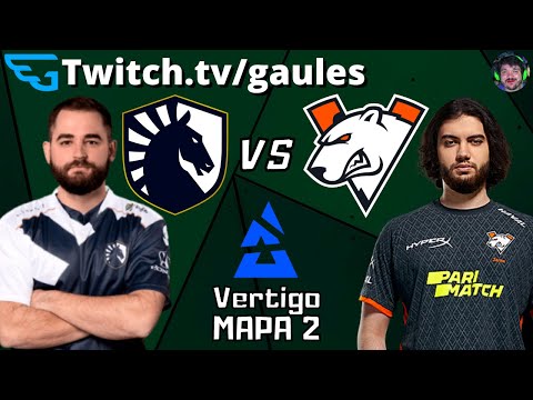 Liquid vs VP (Vertigo - Mapa 2 MD3) Fallen x Jame - BLAST Transmissão Gaules