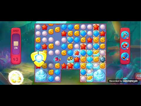 Fishdom Hard level 5707. NOboosters