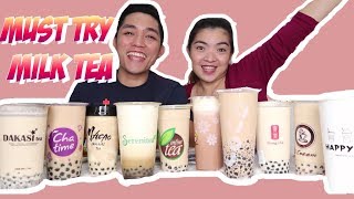 10 MUST-TRY MILK TEA IN MANILA | BEST MILK TEA DRINKS IN MANILA