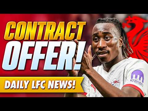 Yan Diomande Contract Offer CONFIRMED By Fabrizio Romano! | Liverpool Transfer News Update